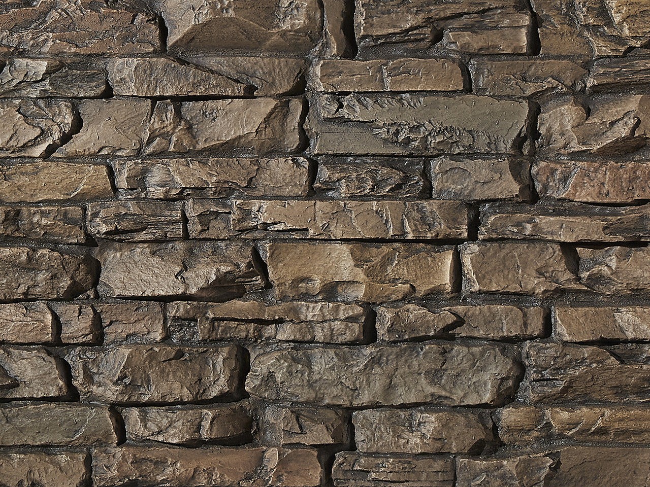 Montana Dry Stack Faux Stone Wall Panel