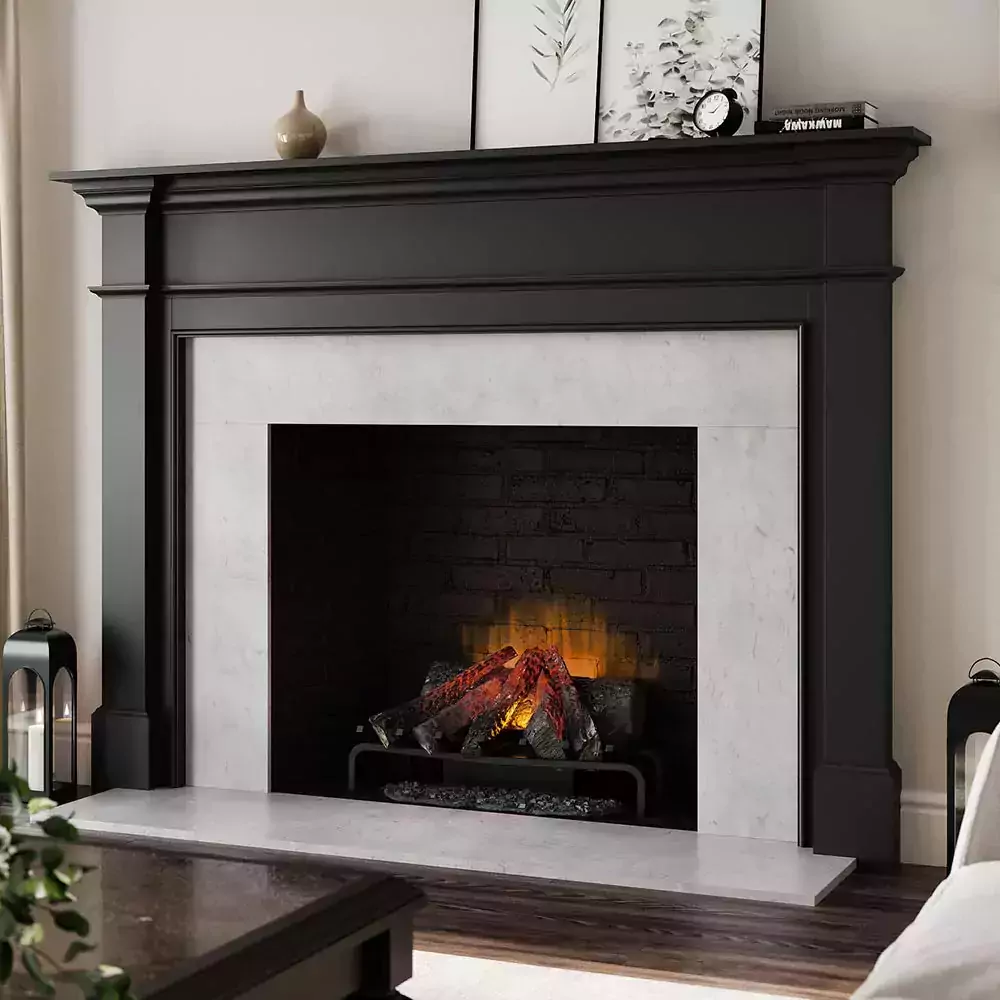 Lakeport Wood Fireplace Mantel