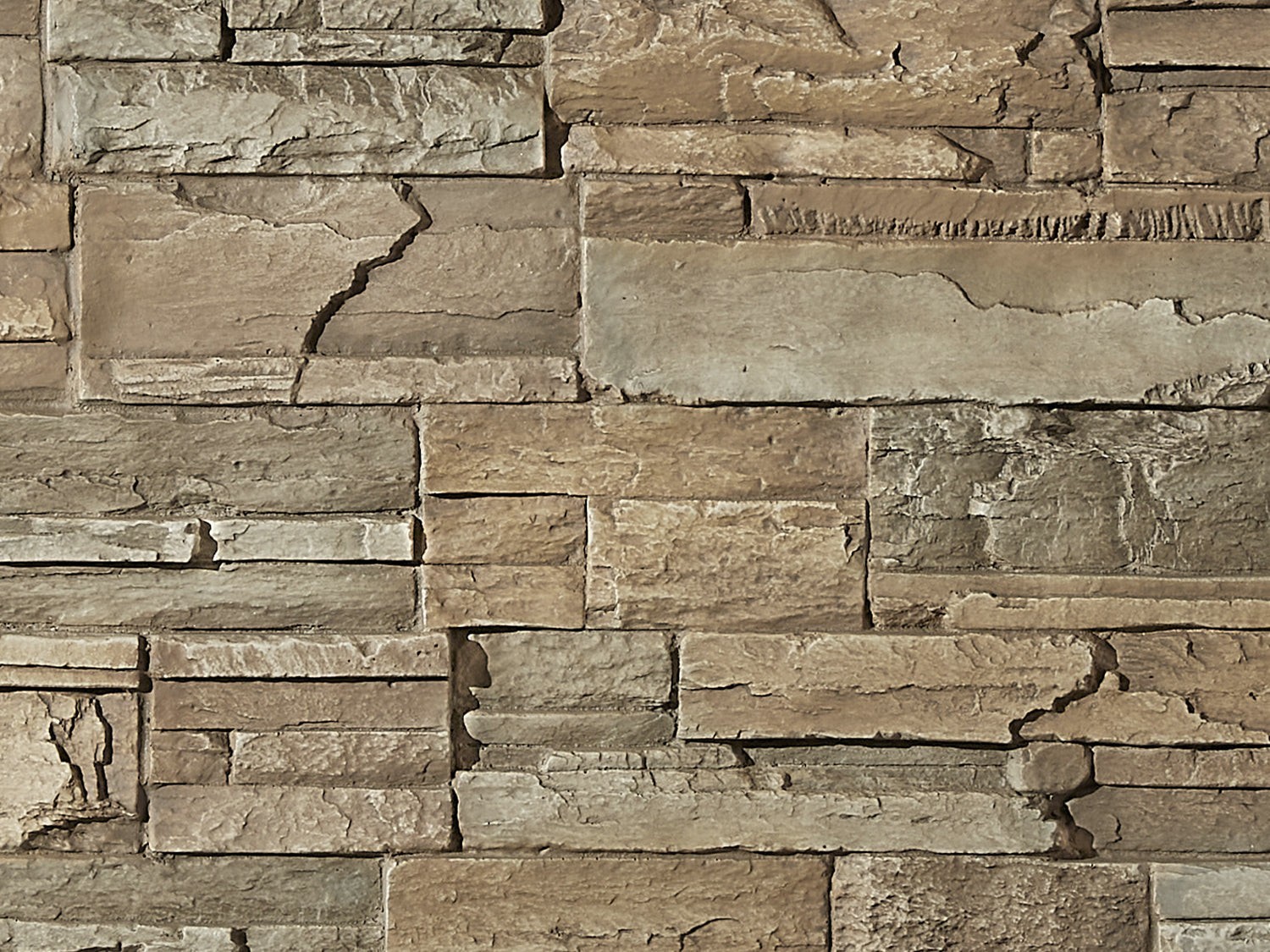 Kentucky Dry Stack Faux Stone Wall Panel