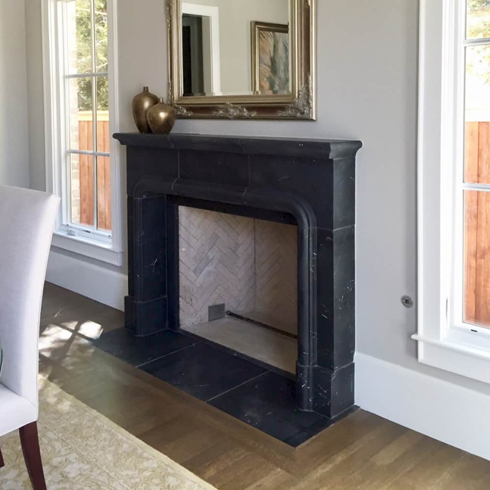 Clayton Marble Fireplace Mantel
