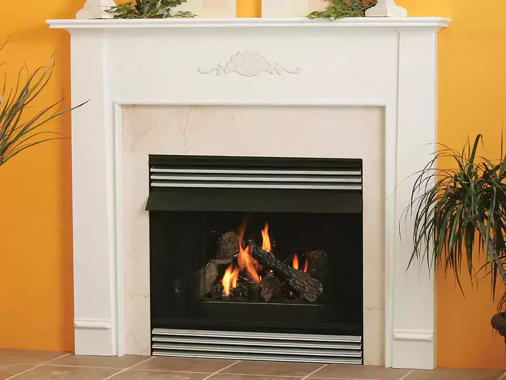 Cortland Wood Fireplace Mantel