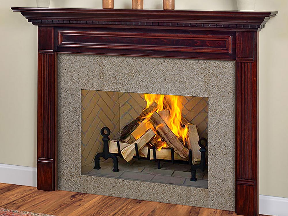 Crestwood Wood Fireplace Mantel