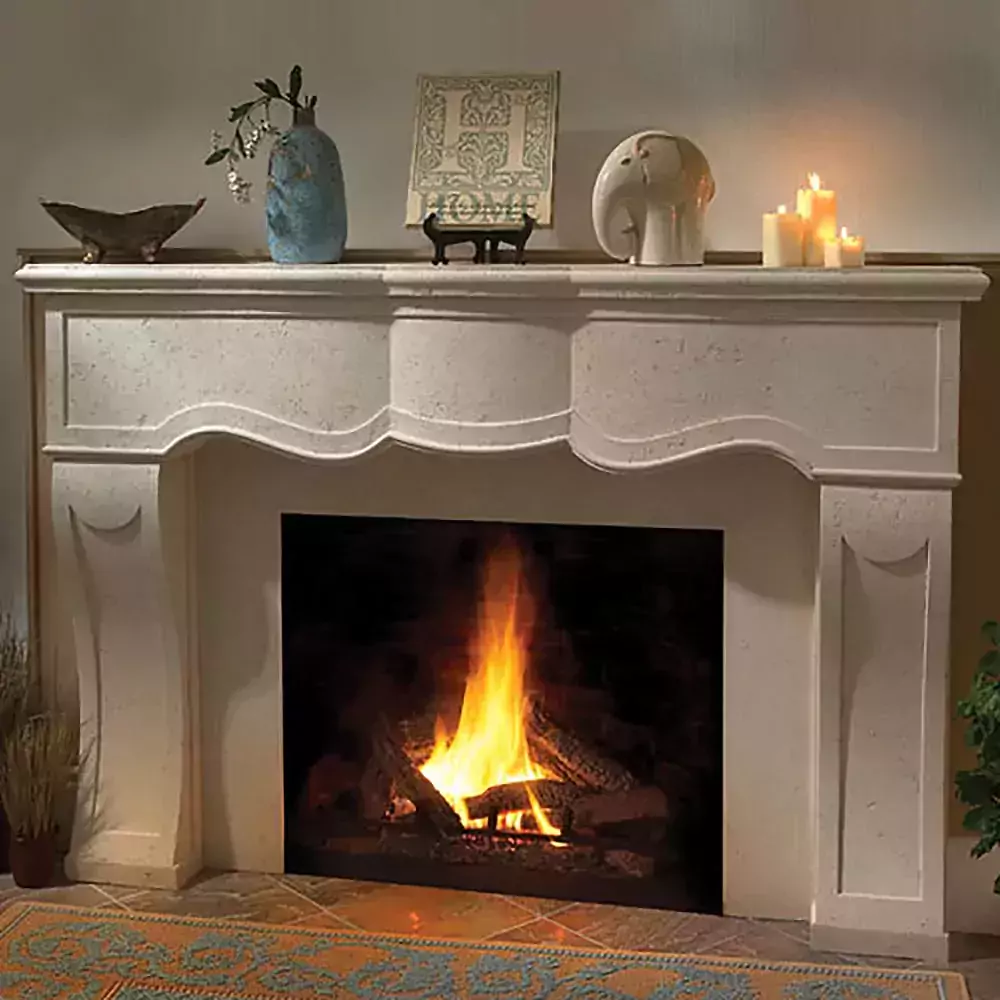 Surrey Classic Series Stone Fireplace Mantel