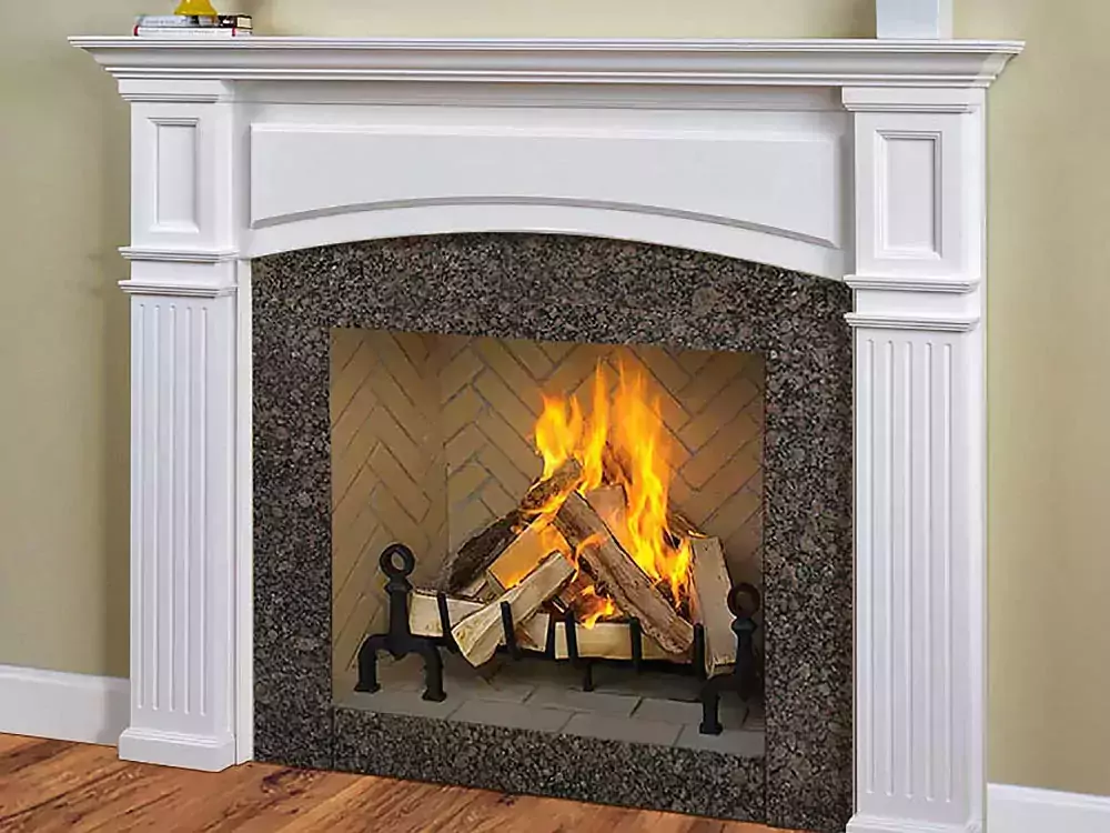 Monarch Wood Fireplace Mantel