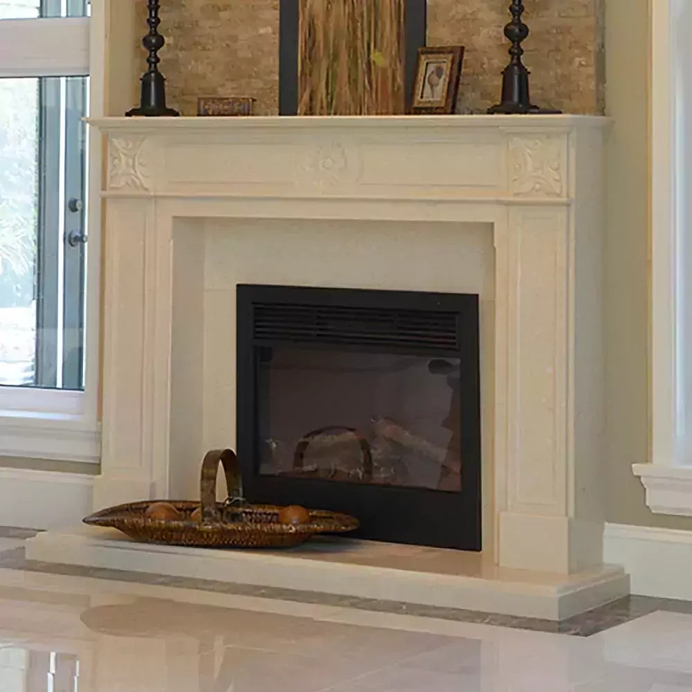 Verona Marble Fireplace Mantel