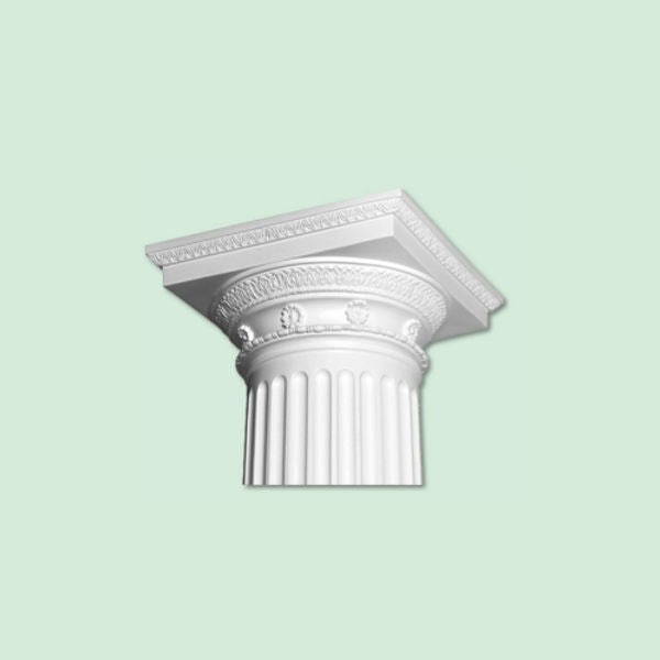 Roman Doric Round Column Capitals