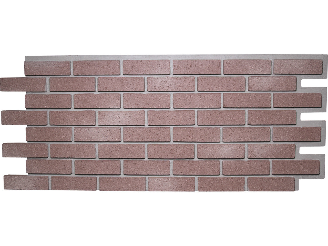 Traditional Faux Brick Wall Panel